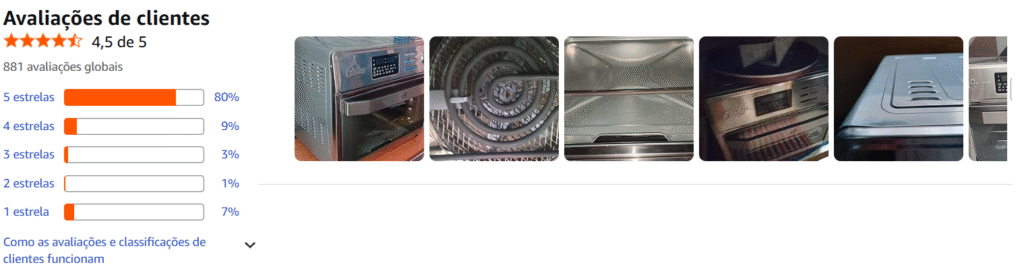 avaliação forno e airfryre 25L Ostel avaliação forno e airfryre 25L Ostel