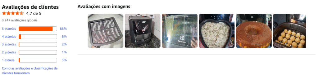 avaliações clientes fritadeira eletetrica EAF90 avaliações clientes fritadeira eletetrica EAF90