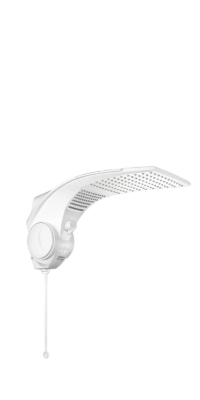 Chuveiro Elétrico Eletrônico Duo Shower Quadra 7500w 220v Branco