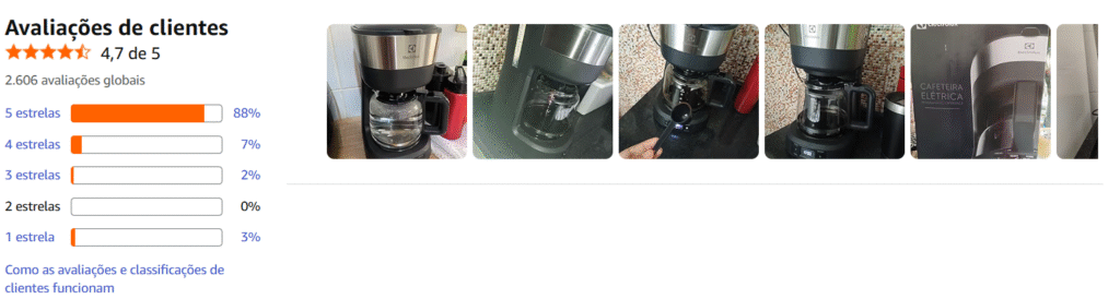 avaliação cafeteira eletrica avaliação cafeteira eletrica